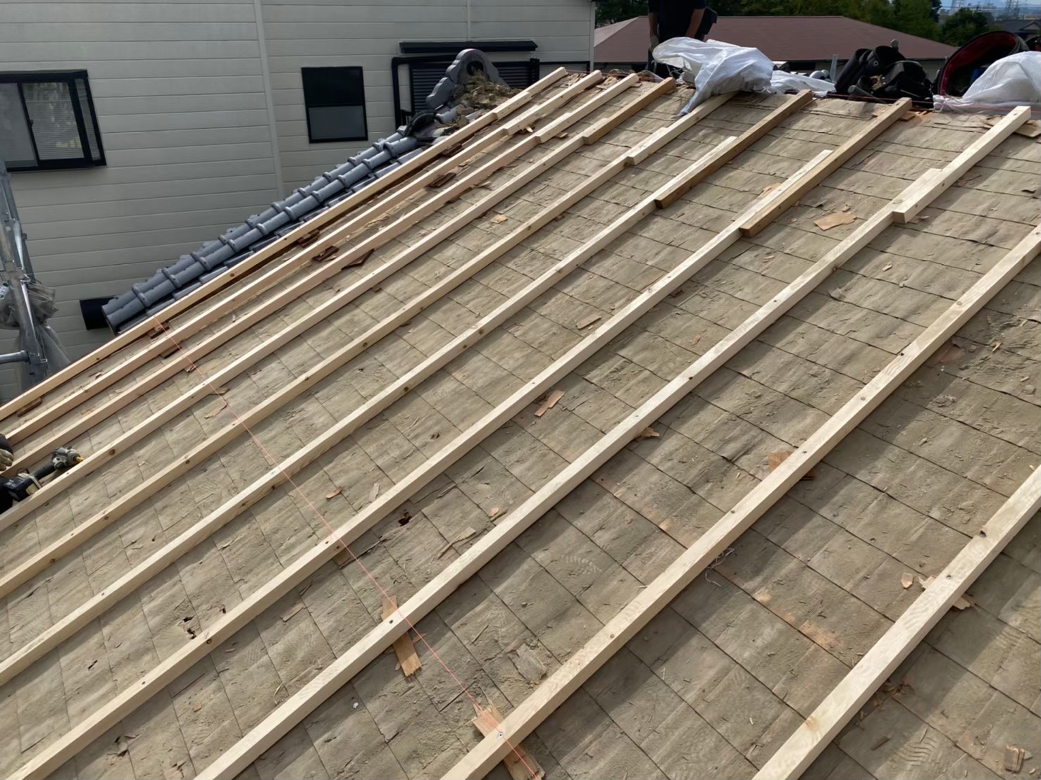 不陸調整で凸凹解消